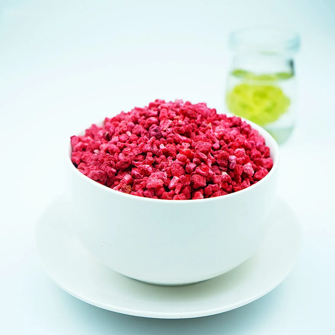 
Hot sale of Freeze drying 100% nature respberry diced 