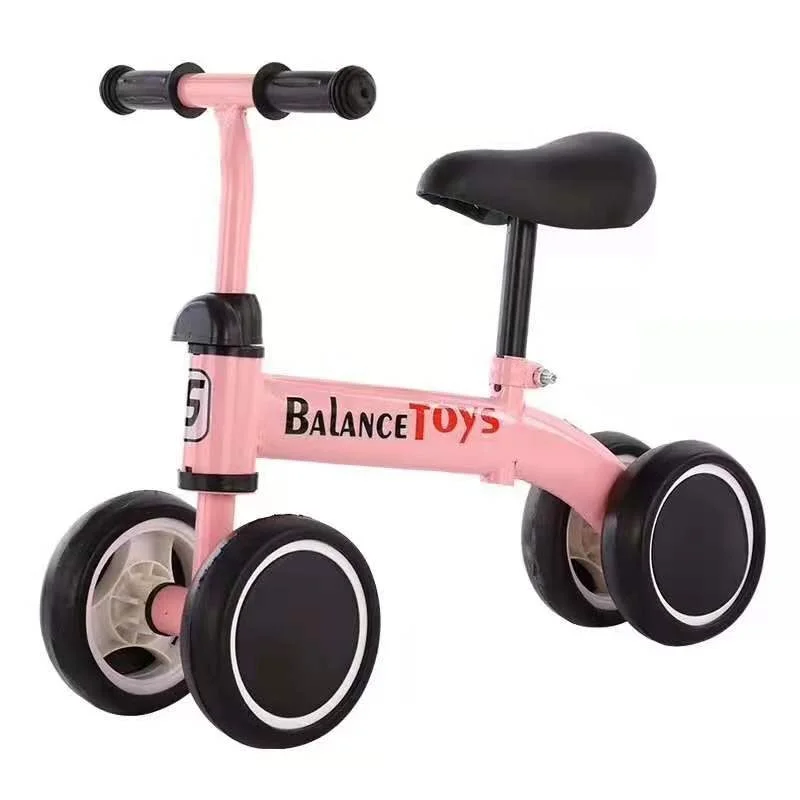 2022  factory wholesale ready stock  4 wheel kids scooter kids balance bike small ride on plastic toys