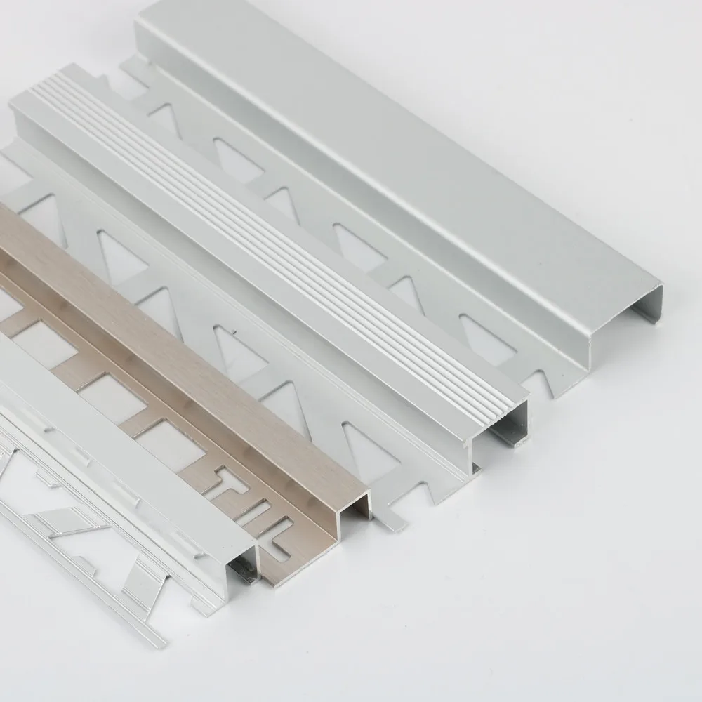 Profile Outside Square Shape Corner Aluminum Tile Trim For Tile