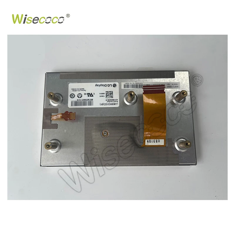 Wisecoco In Stock Wholesale 5.8 Inch Tft Lcd Support Custom Resolution Brightness 800*320 RGB 40Pins Ips Screen Display