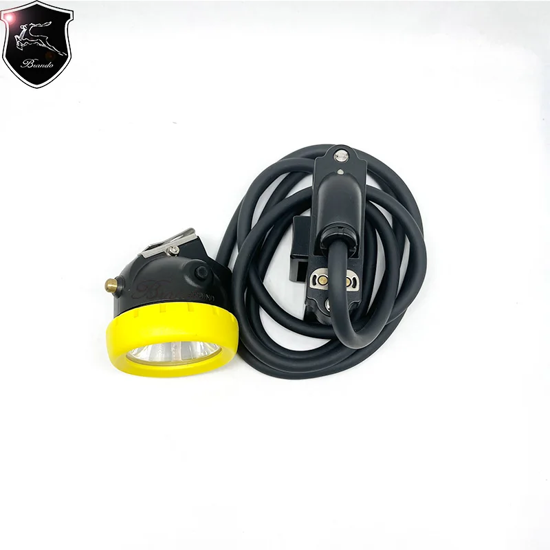 Linterna de cabeza China KL5M con cable para minero, lamparas led , tapa de mineria, 12000Lux