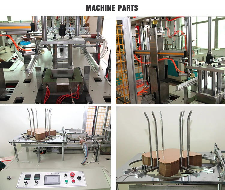 High Quality Customized 30-50pcs/min Disposable Meal Lunch Boxes Paper Cake Box Making Machine