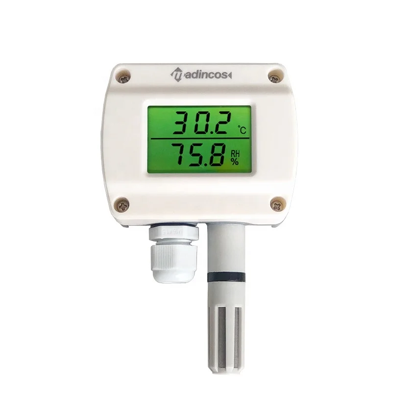 MTH300S:0.3% Industrial Digital LCD Display Analog Relative Humidity and Temperature Sensor with 4-20ma/0-10VDC/0-5VDC/RS485