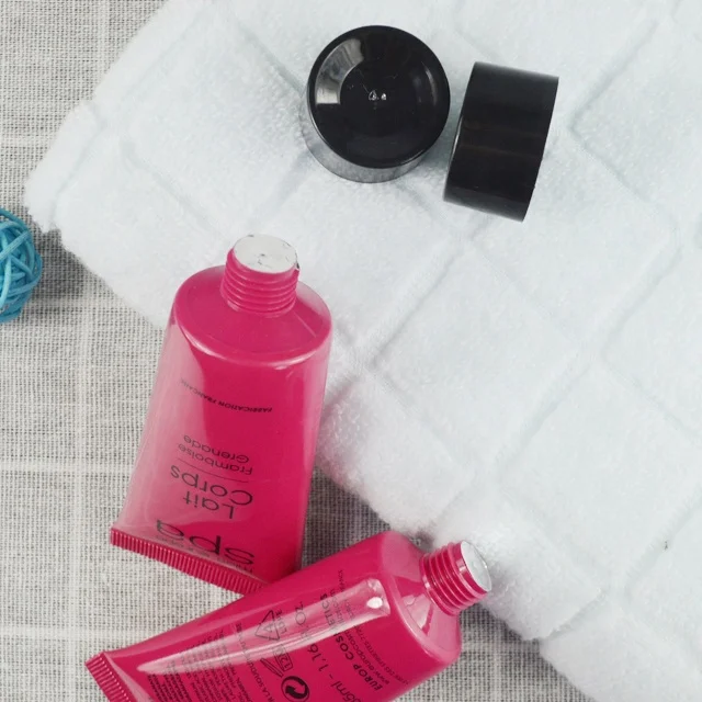 hotel shampoo in tube package spa shampoo tube