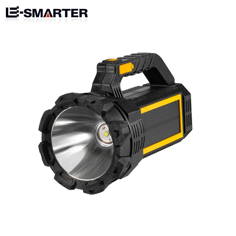 Outdoor Camping Light Handheld Security Rechargeable Handheld Flashlight Torch Searchlight For Hunting