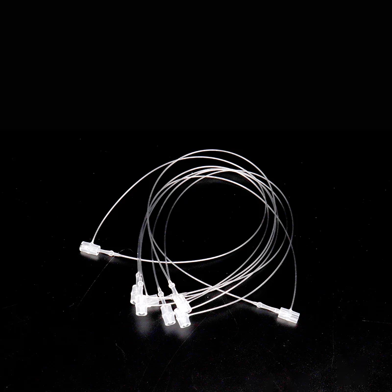 SAGA Plastic Loop Cable Tie, Nylon Tag pins Safety pin with Loops