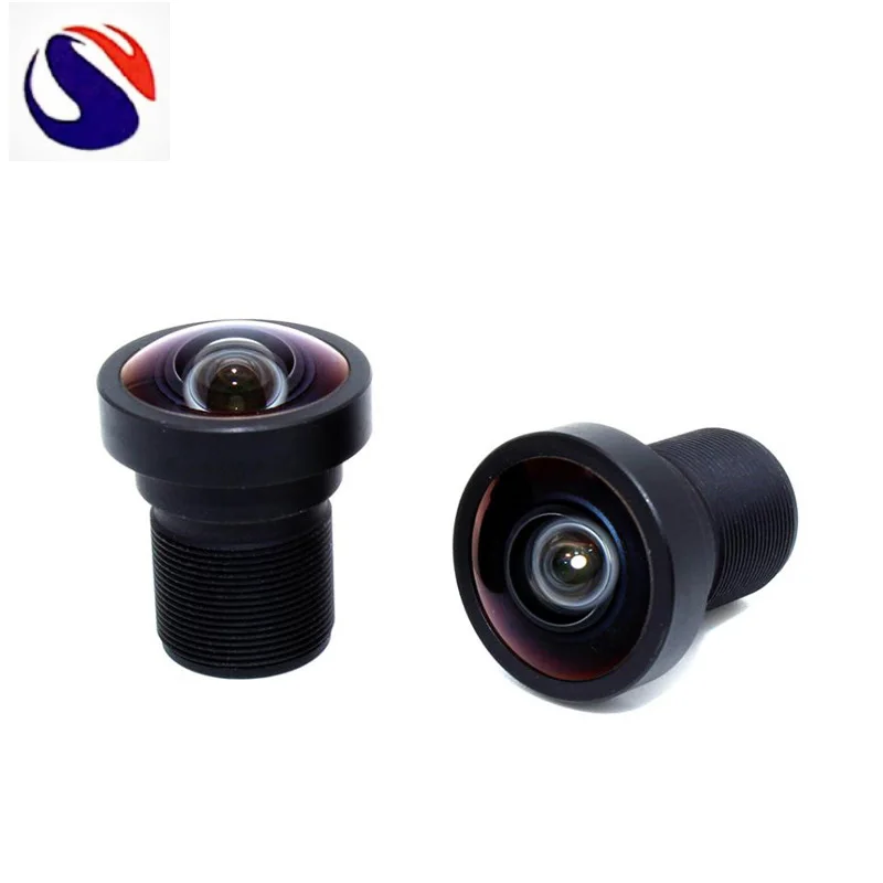1/2.8 inch cctv lens 8MP EFL 1.8mm  fov 132 degree low distortion m12 fisheye lens for cctv camera optical lens wholesale