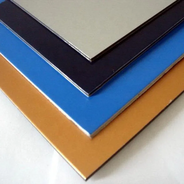 a2 Exterior used PVDF ACP/ACM Aluminum composite panels manufactures/acp sheet price 3mm 4mm for advertising board