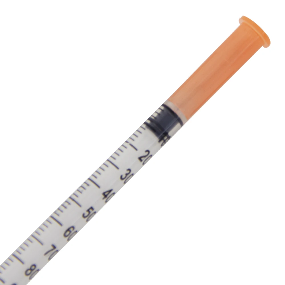 China Sterile Single Use Insulin Syringe Disposable 50cc 1 Ml Insulin Syringe