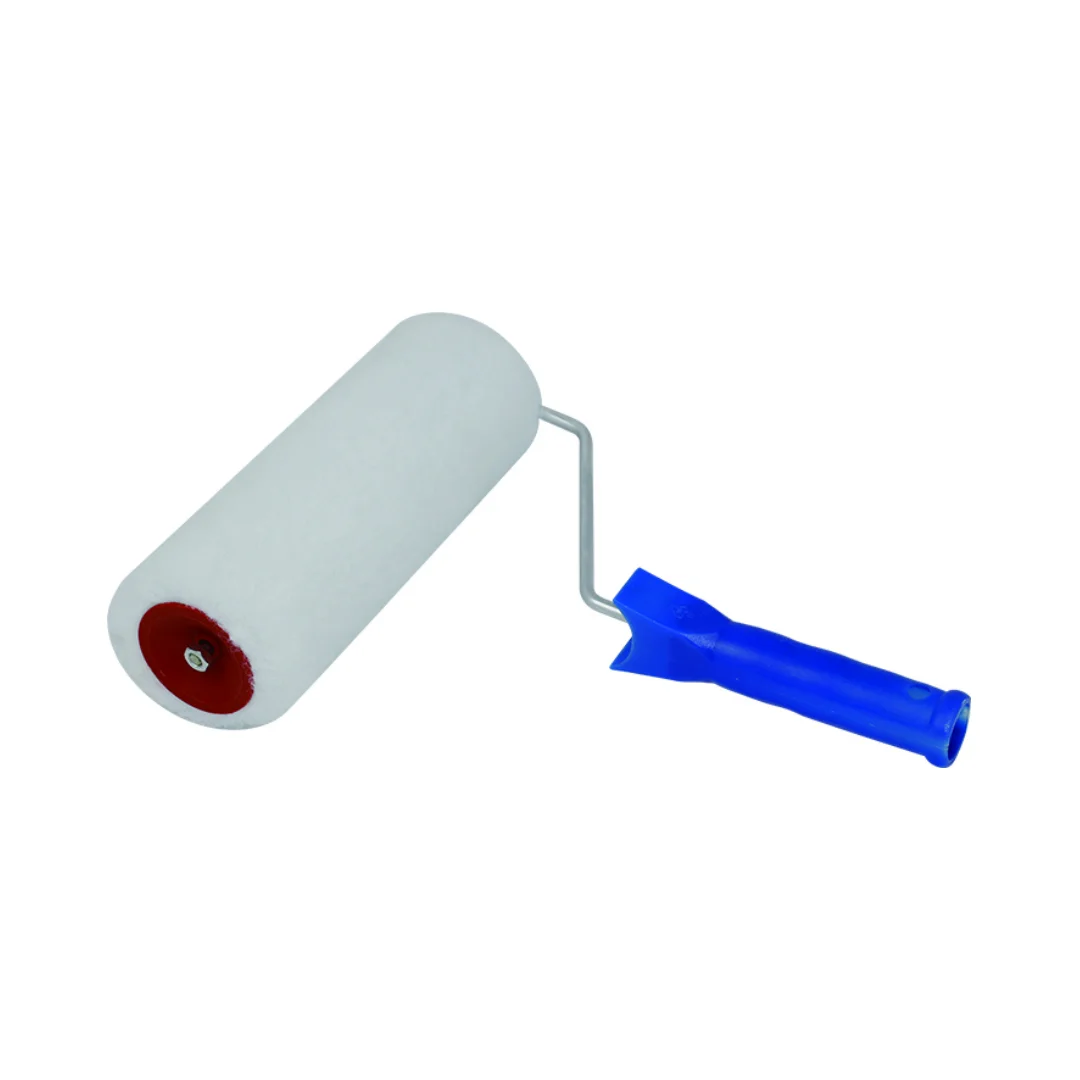 Screw Fixed Paint Roller Brushes Acrylic With Stripes For Water Paint