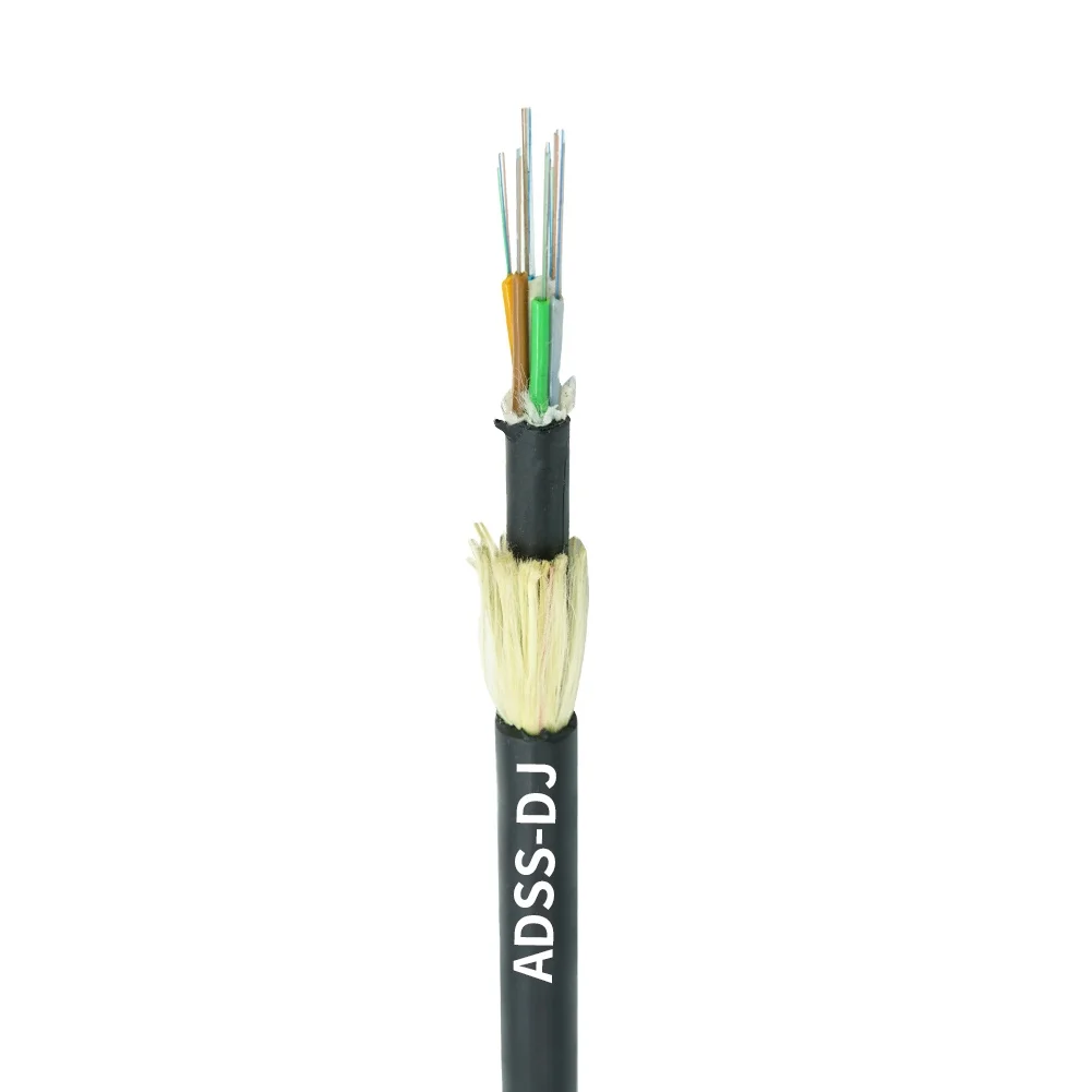 FTTH fibra optica adss 48 hilos Communication Single-mode Multi-mode Fiber Optic Cable