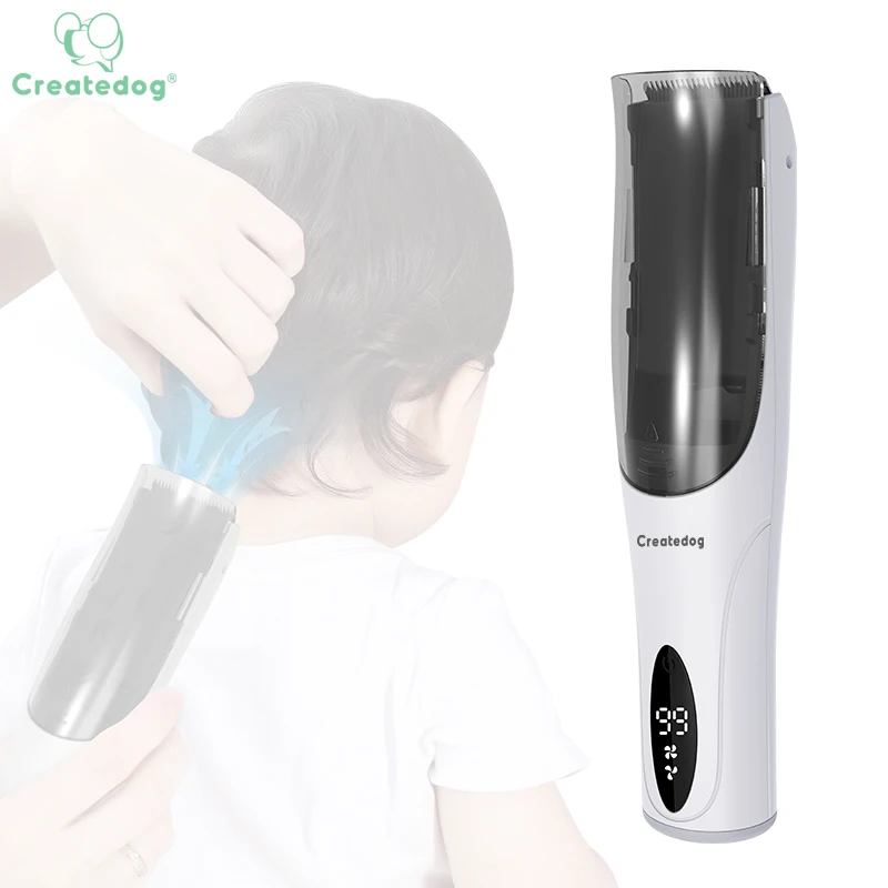 Men Hair Cut Set Barber Machine Professional Barbers Hair Vacuum Machine