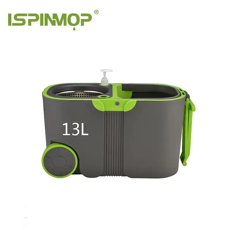 Hot Sale Household Cleaning Products Rotating Large Capacity Mop Set Household Large Roller Handle Double Drive Mop Bucket