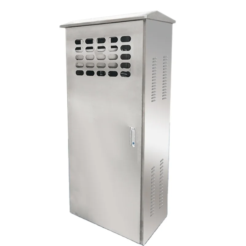 OEM Customized Fabrication Stainless Steel Aluminum Electric Box Enclosure Bending Welding Sheet Metal Distribution Cabinet