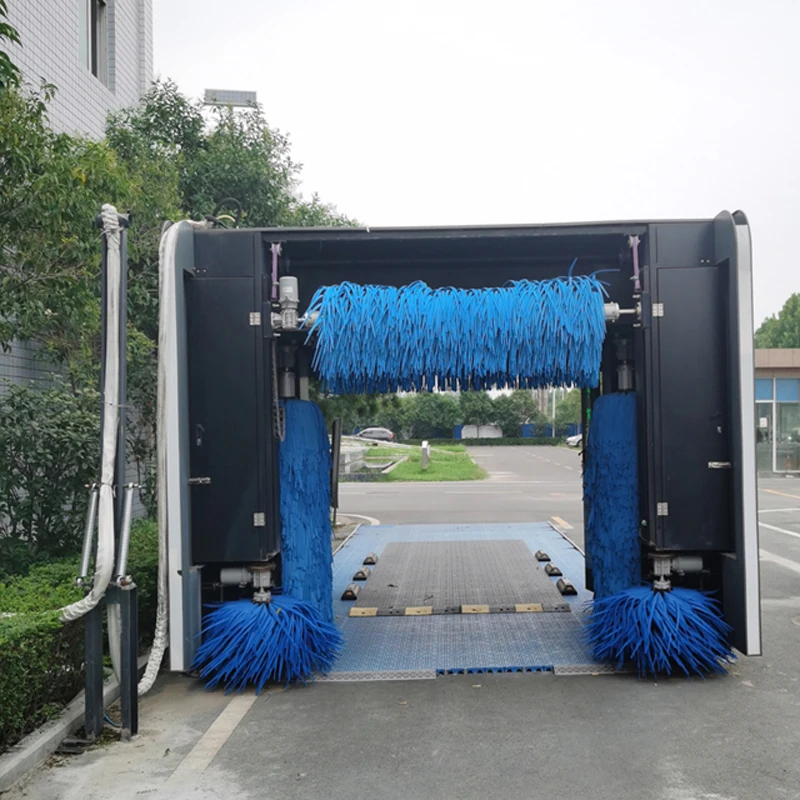 Многофункциональная полностью автоматическая Автомойка 5 щеток оборудование для мытья автомобиля с пеной воском и сушкой