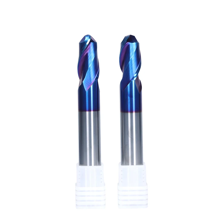 Carbide End Mills Cutter Ball Nose Endmills Cutter HRC72 Solid Carbide CNC Tools Mill Cutter