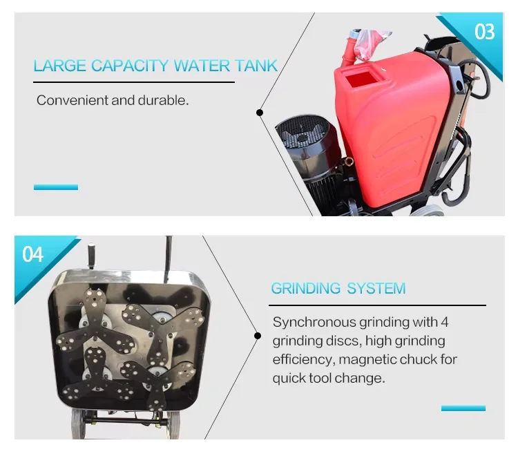 Floor Grinding Machine Floor Grinding Machine Frequency Control Concrete Floor Grinding Machine