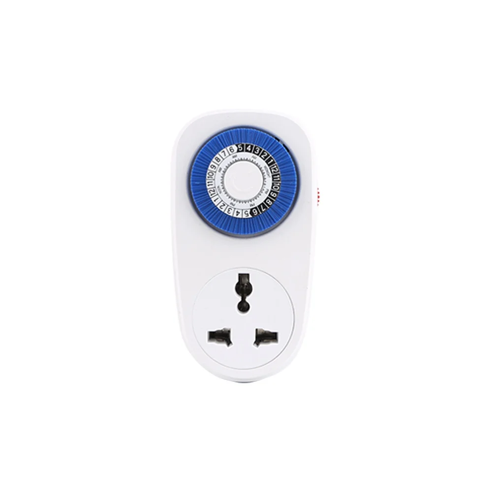 Бытовая умная розетка с таймером и обратным отсчетом механическая