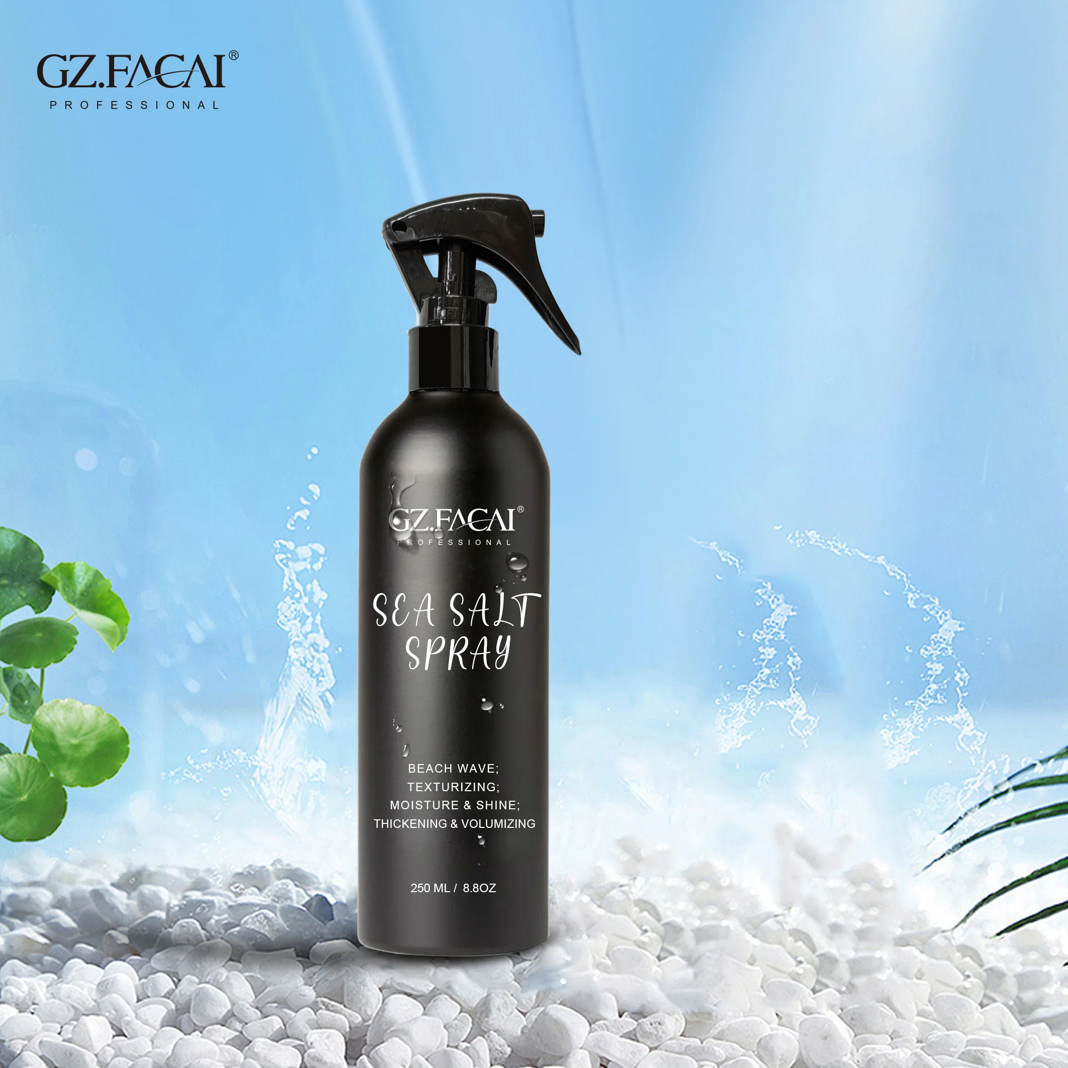 OEM Professional Hair Care Treatment Fluffy Strong Hold Sea Salt Spray For Men Women Use 300ml