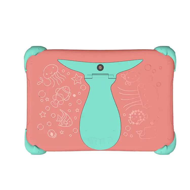 learning educational android pc octa core 2+32gb 5100mah 4g kids tablet with came lcd writing  sim card slot tablets for kids