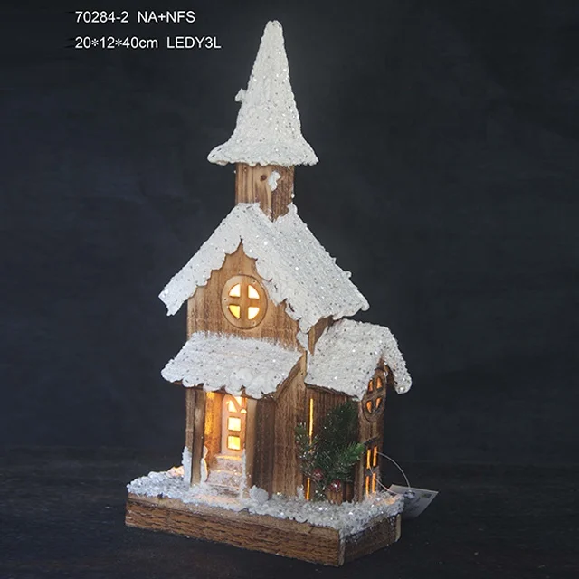 vintage wood lemax Christmas village house decor ornaments decorate  house for Christmas  holiday decoration