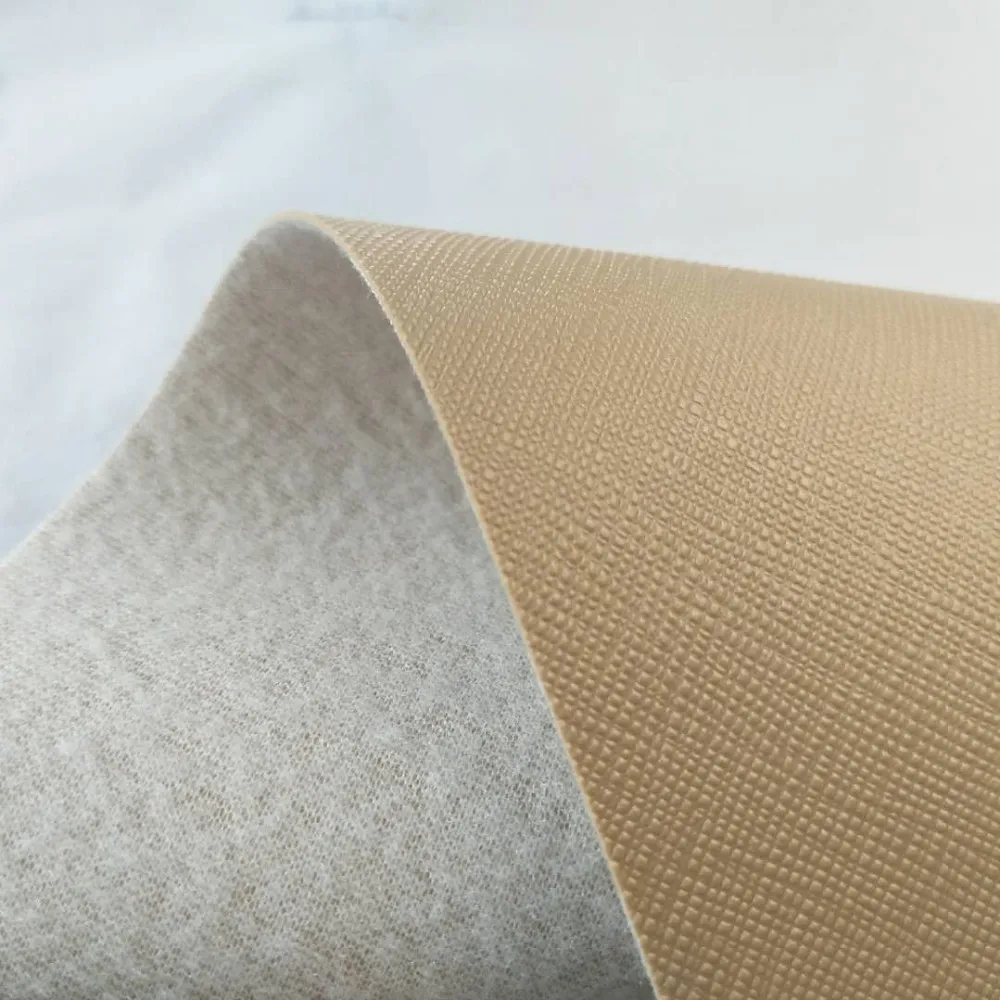 Home decoration fabric water-proof leather per meter for leather jacket material