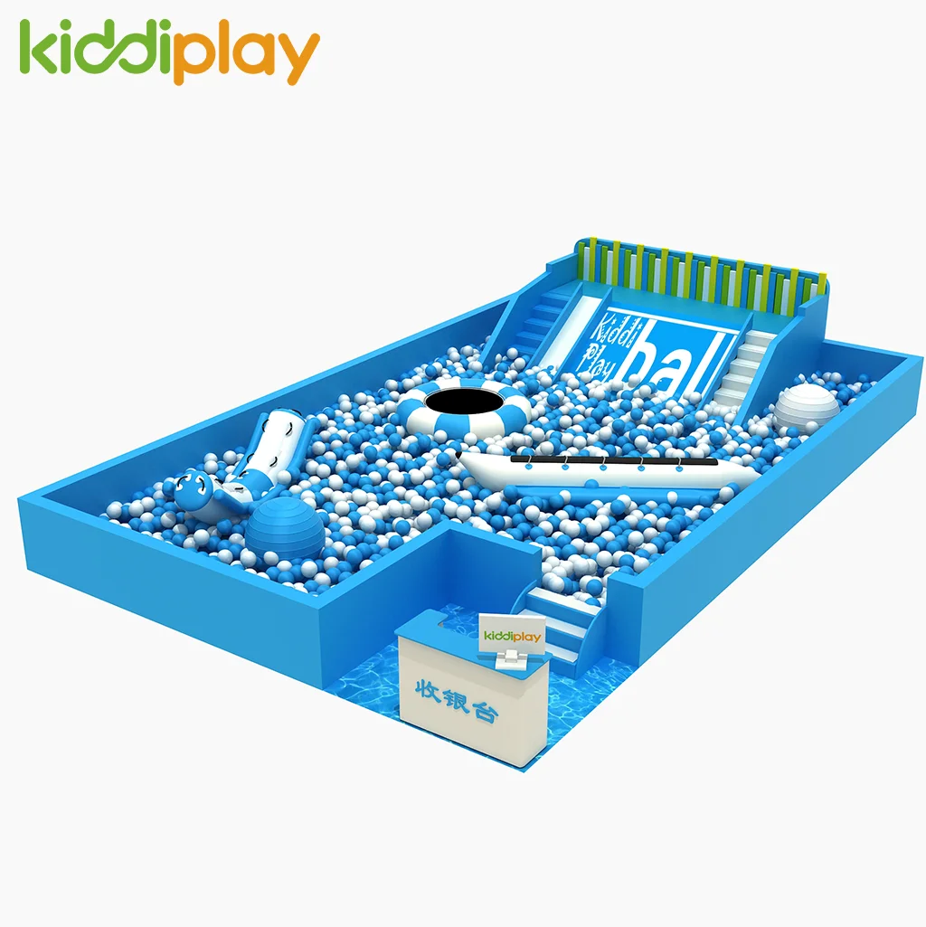 
Factory Price Kids Indoor Playground Happy Coloful Doggy Ball Pool Playground 
