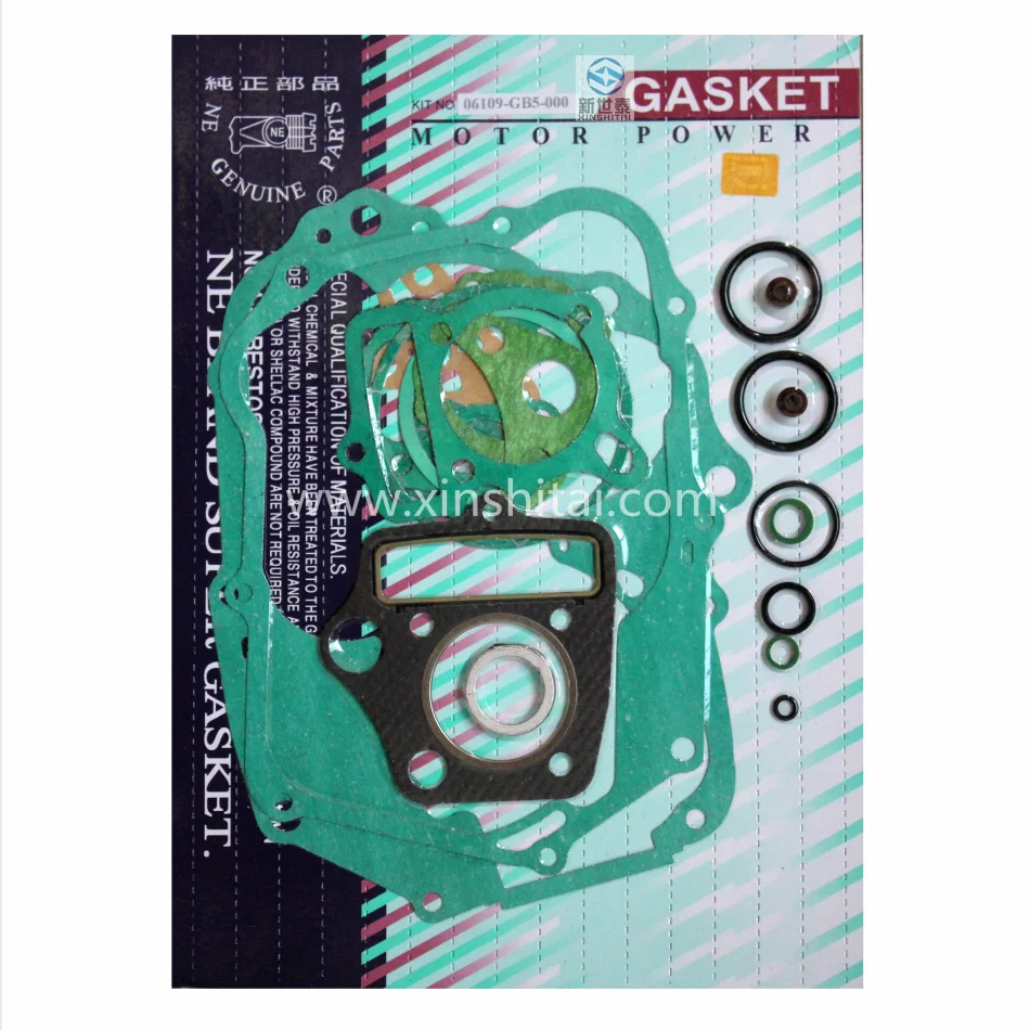 Motorcycle accessories spare parts exhaust gasket head motorcycles top full complete gasket CG125