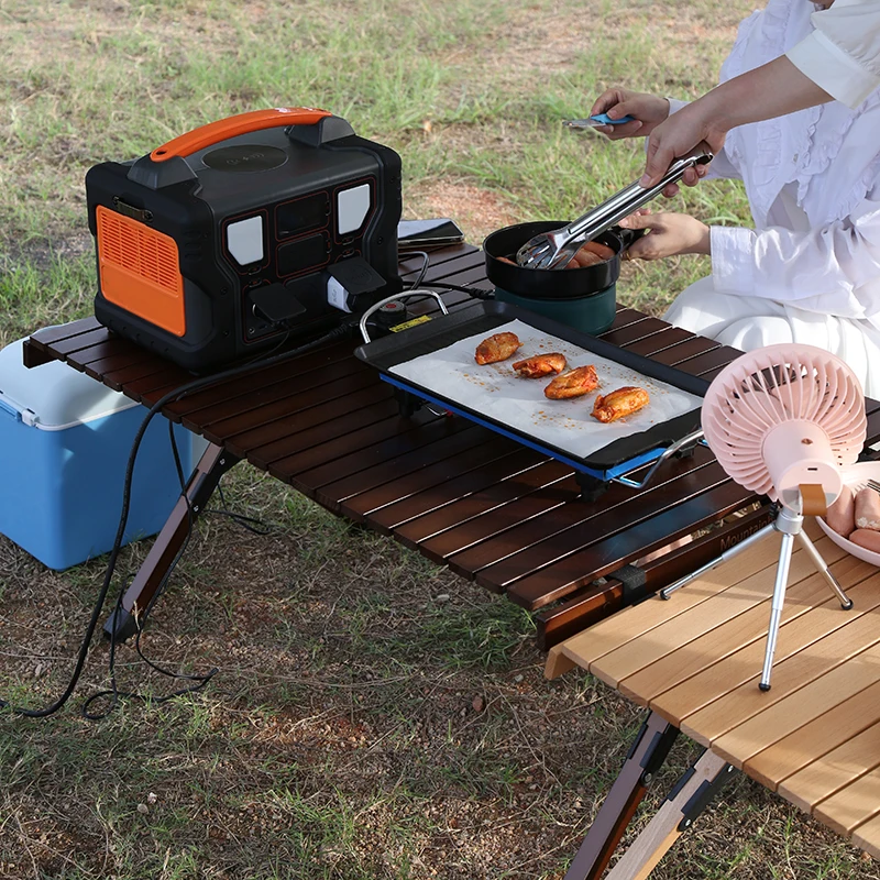 Camping home 999wh emergency mobile lithium ion battery outdoor 1000w solar generator 1000 watt portable power stations for rv