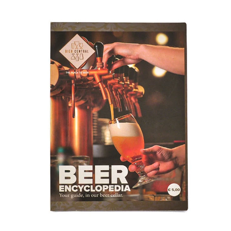 Custom Magazine Coated Paper Digital Printing Hardcover Glossy Lamination Booklet Fashion Brochure Book Printing