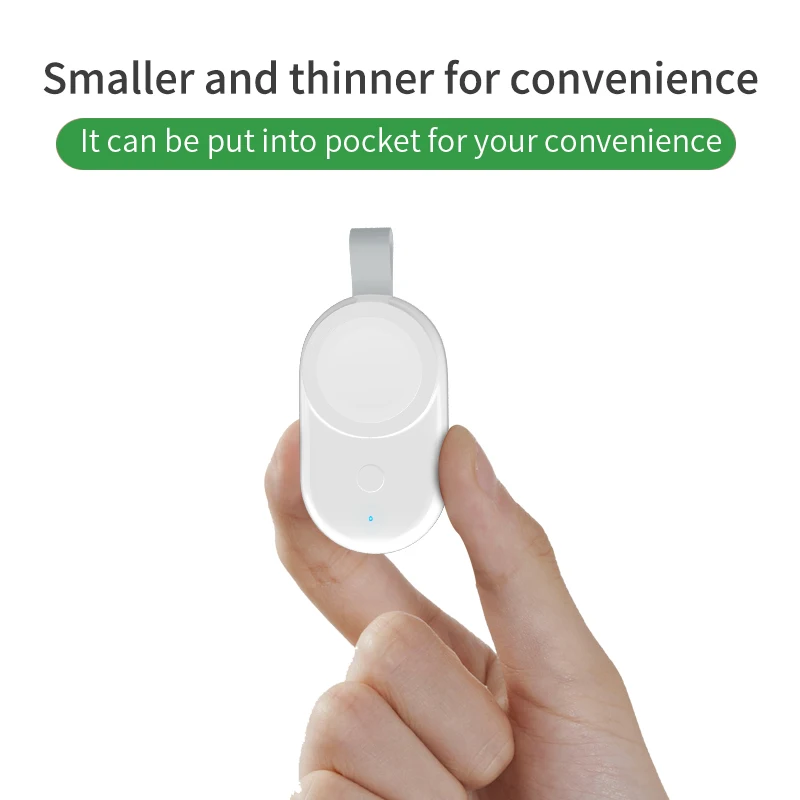 
Portable wireless watch charging smart watch charger mini power bank innovative products 2021 