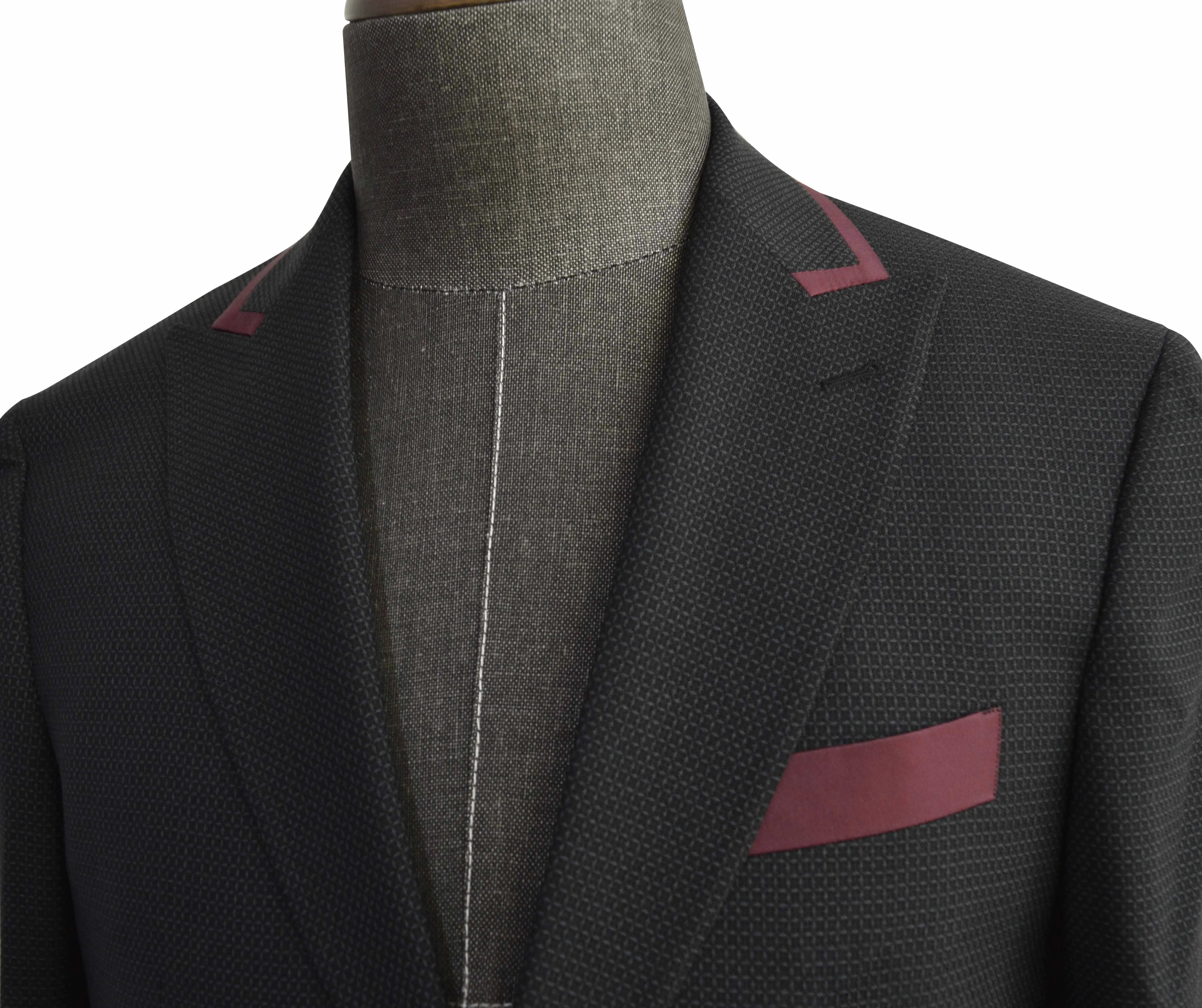 
Red Mens Suits Black Jacket Formal Casual Slim Fit Coat two Button Grooms Wedding Prom Blazer Men Business Suit Coat 