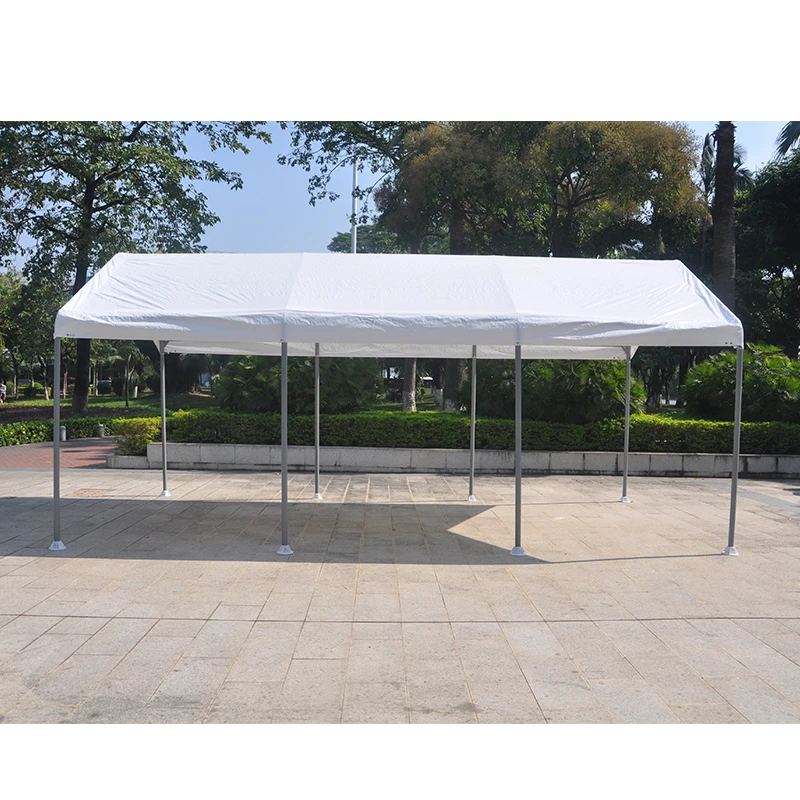 Aluminium outdoor garage shelter canopy tent strong wind resistant carport  for car parking garages