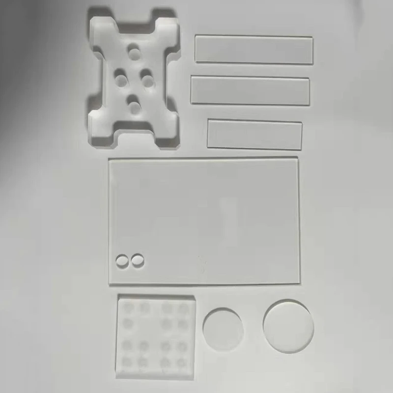 Heat resistance transparent quartz glass sheet Transparent Uv Quartz Glass Plate