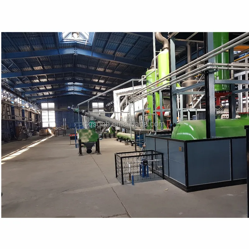 Plastic To Oil Pyrolysis Machine Pollution Controlled Rubber Vacuum Pyrolysis Machines Biomass Pyrolysis Plant