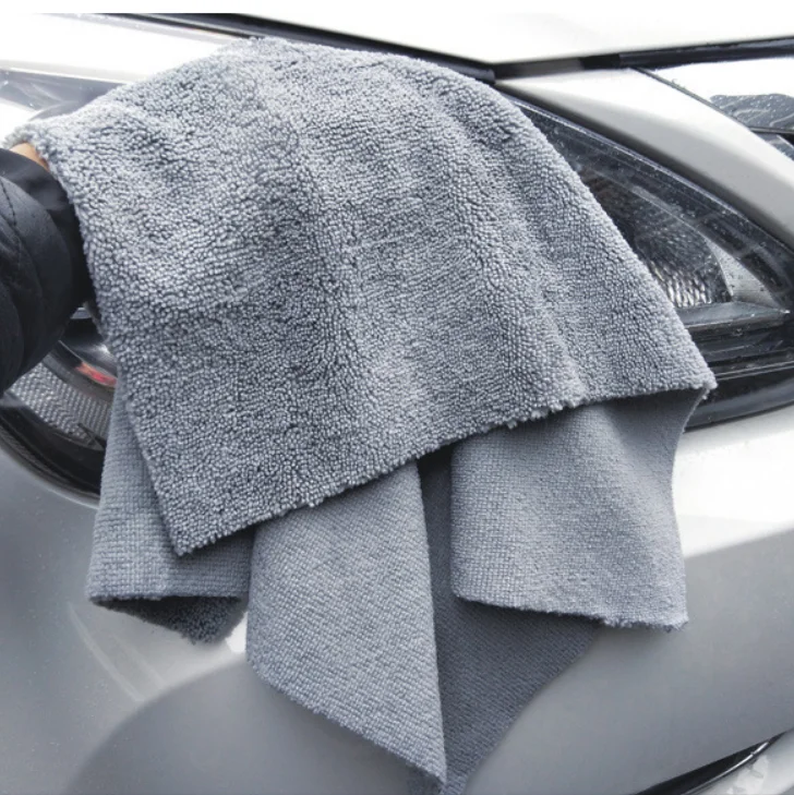 Extra Soft  20X30 1400 Gsm 70/30 Microfiber Towel Car Drying Car Drying Towel 1200Gsm Fleece Micro Fiber Micro Fibre Towel