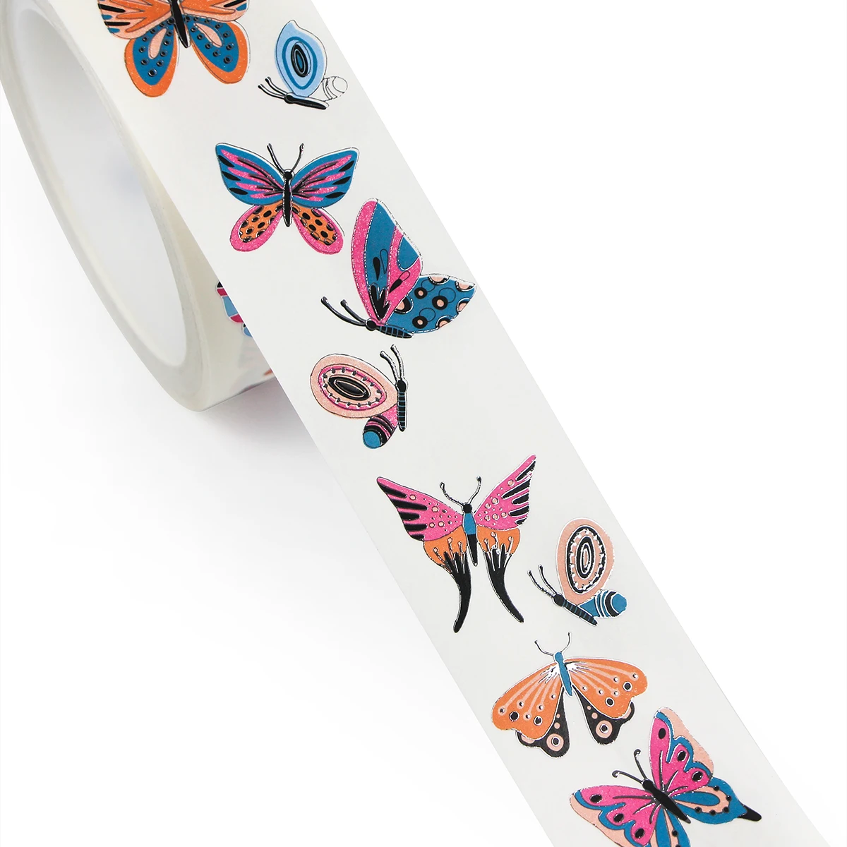 2022 colorful logo rolls water activated drywall joint custom packaging dispenser printed gummed washi paper tape