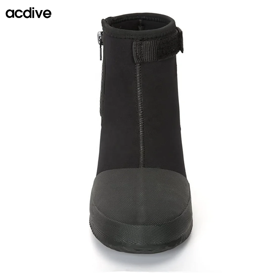 Fashion New Style Adult Top Quality 5mm Neoprene Scuba Diving Spearfishing Kayaking Customized Vulcanized Boot