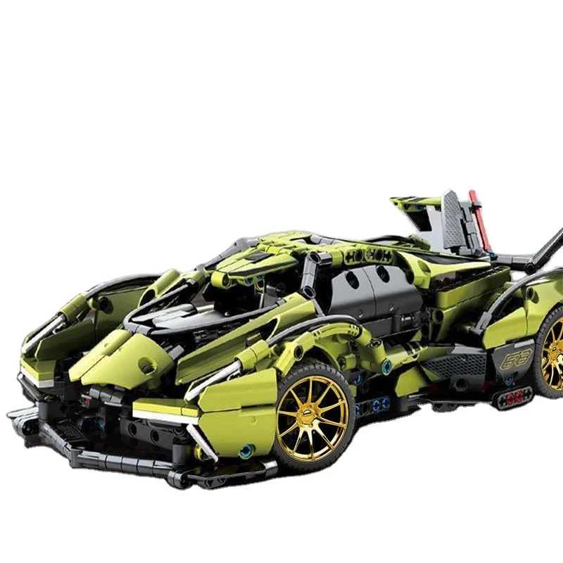 1039PCS car Modular Toy Christmas Gift 87012 Building Blocks Remote Control Toys Colour Box Children Toys