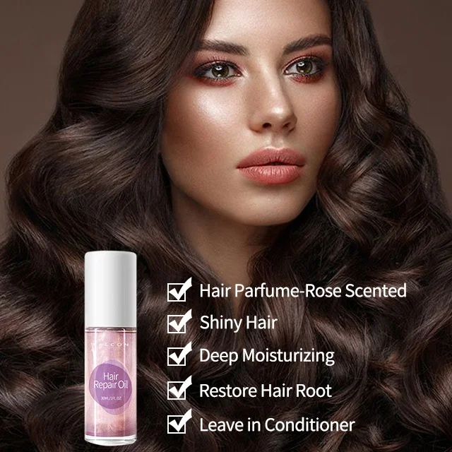 Luxurious Shea Oil No Animal Tested Leaves Hair Soft and Smooth Parabens Free Shiny Gloss Heat Protector Hair Restore Oil