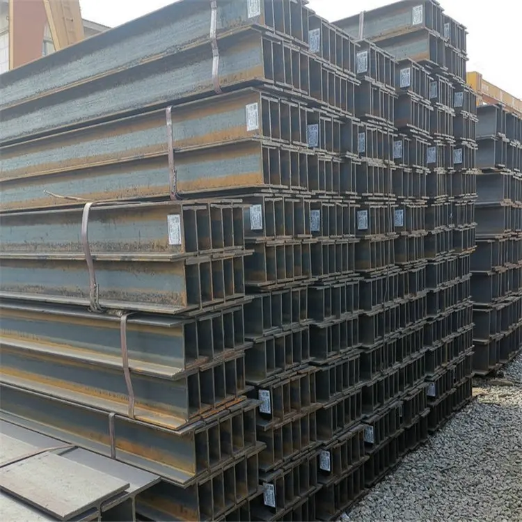 Low Carbon Steel H-type for Industrial Building Q235B SM490 SS400 Q345B Structure Steel Profile Hot Rolled H-beam Steel
