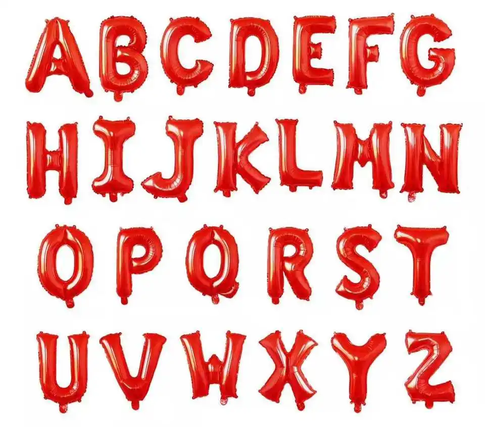 New Color Lake Blue Balloon 40 Inch Number Aluminum Film Balloons Digital Balloons For Party Decoration