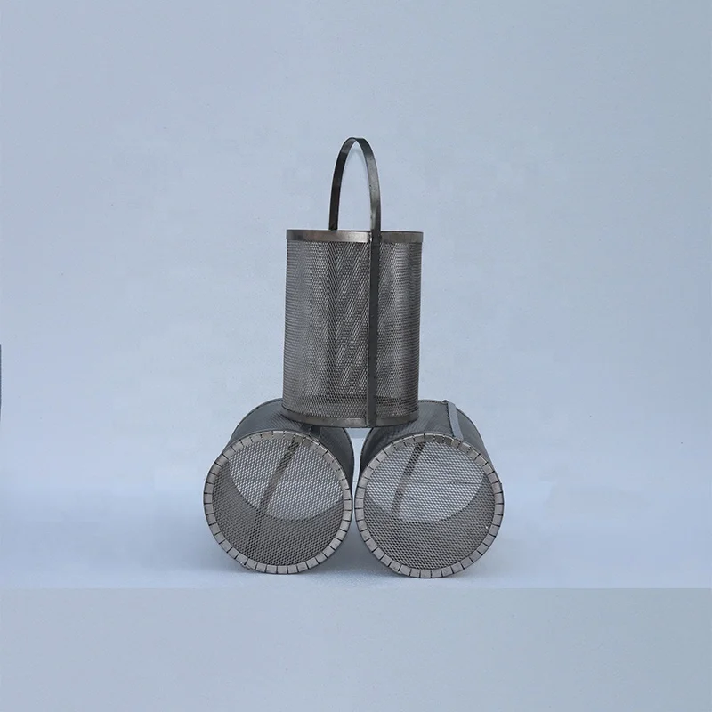 Titanium baskets for  platinized titanium electrode titanium anode