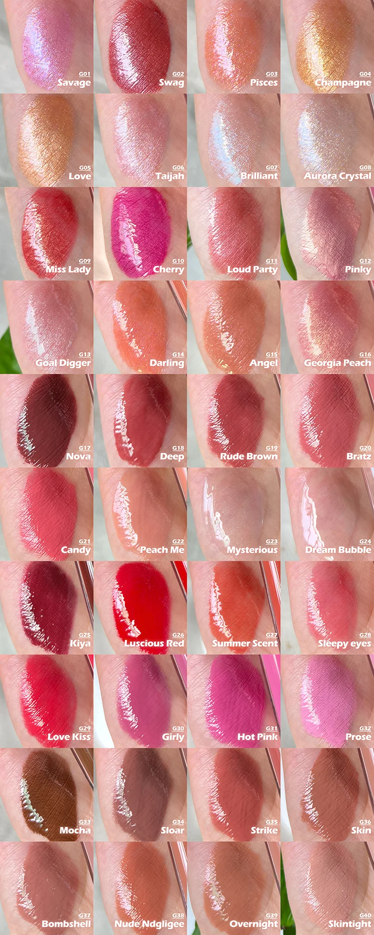 Makeup Liquid lip gloss Private Label moisturizing long lasting Lipstick Private Label LipGloss Private Label Custom Lip Gloss