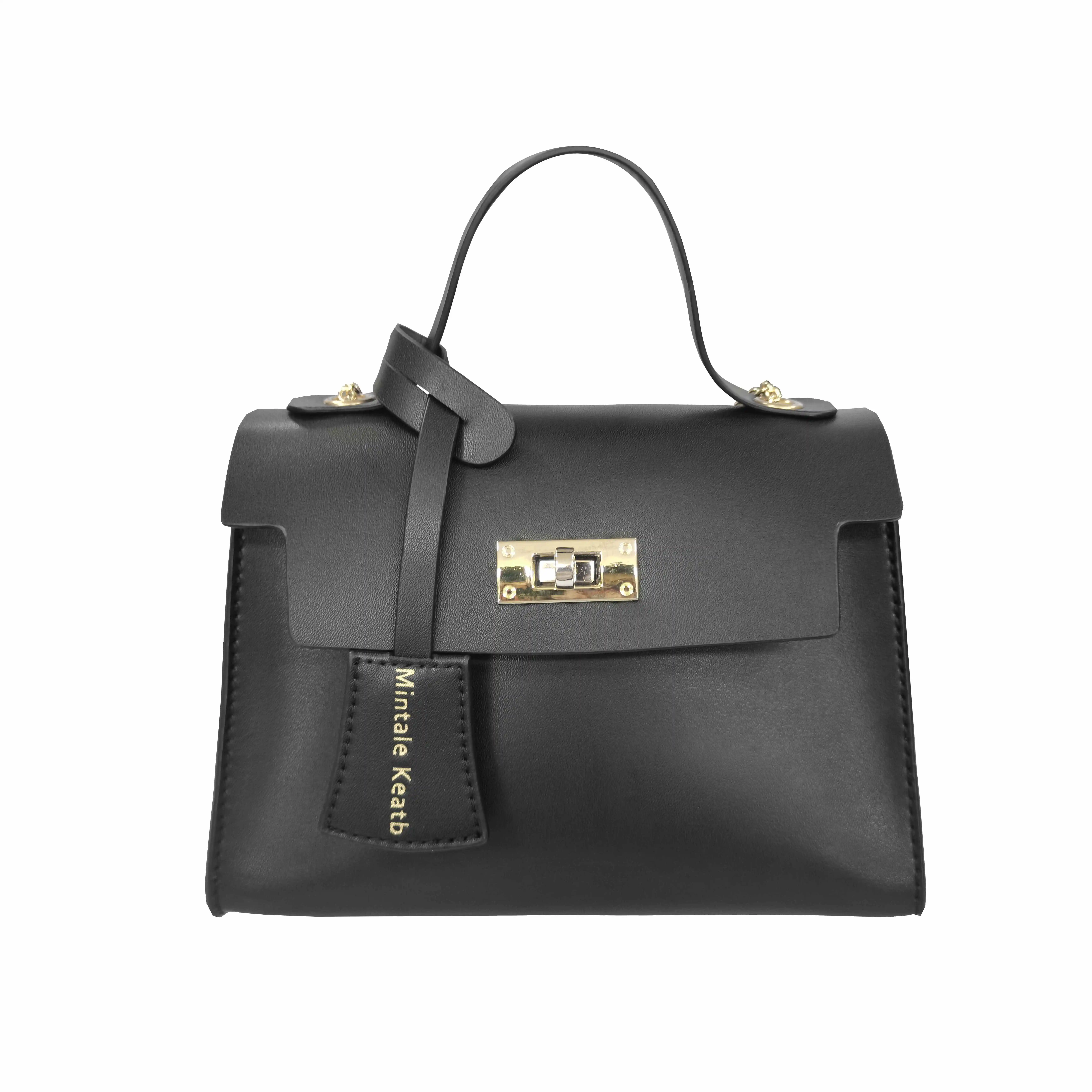 Фабричные индивидуальные низкие MOQ простые кожаные сумки модные женские через плечо