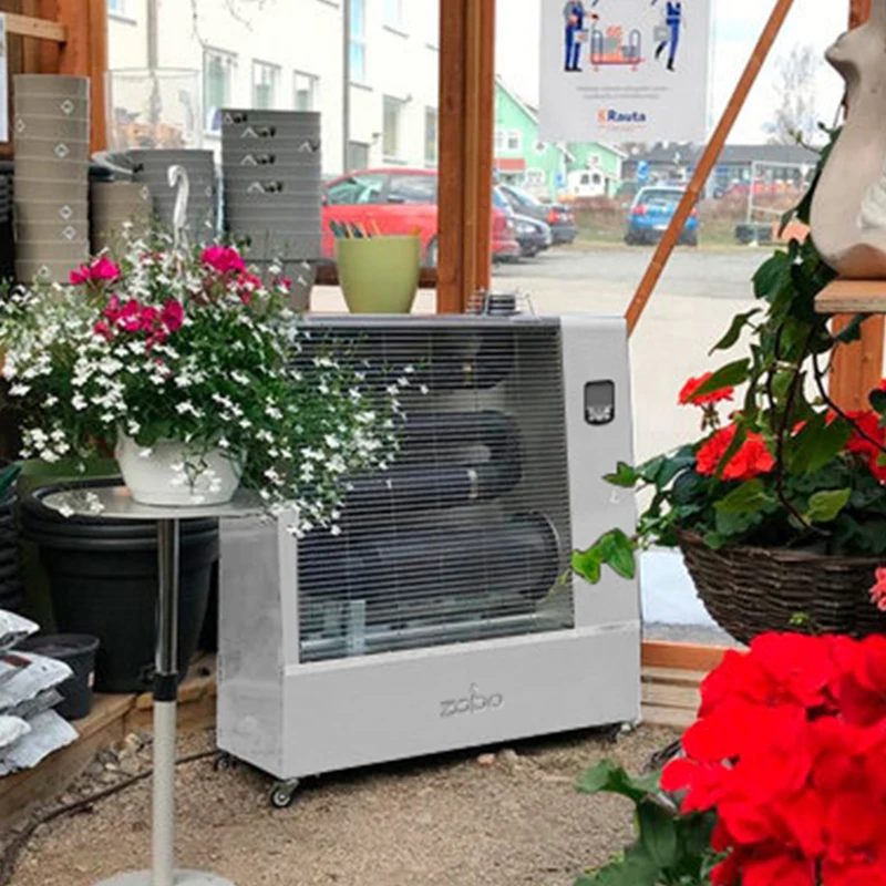 outdoor heated greenhouse infrared radiant fuel oil heater diesel/kerosene burners heaters with remote control