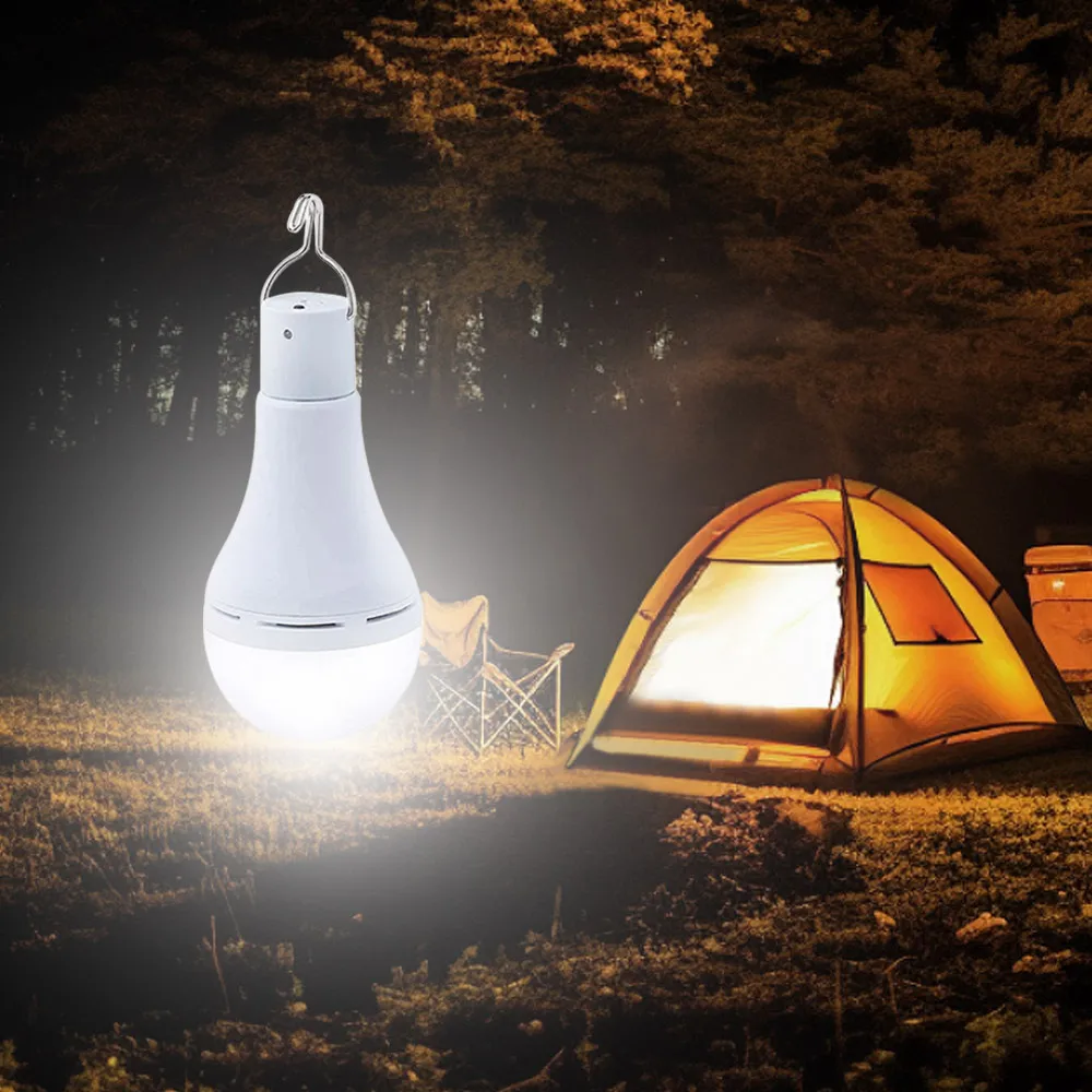 ABS+PC 7W/9W USB charge DC5-6V rechargeable bulb with remote control outdoor emergency bulb Poultry growing bulb