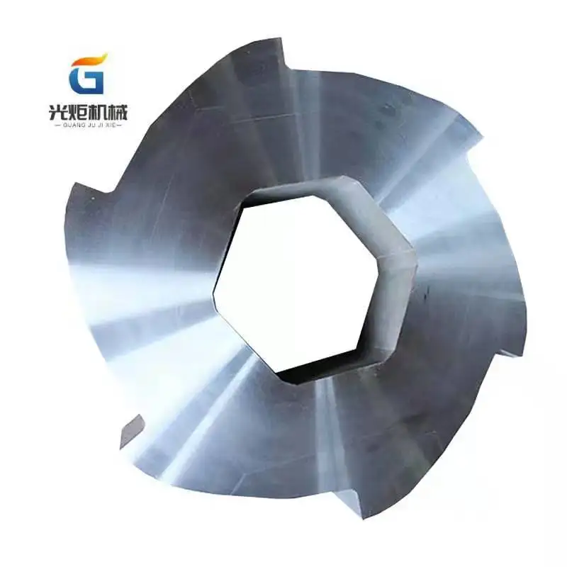 To figure custom Double shaft shredder Wood  Grinder Crusher Cutting  knife/blade