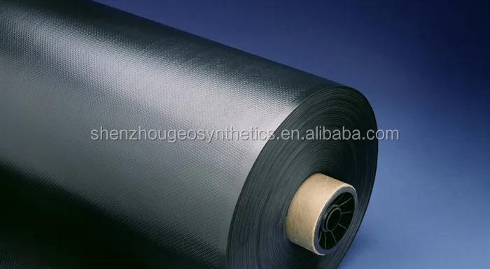 HDPE  Liner Sheet Roll 1.5mm thick texture geomembrane for waterproof project