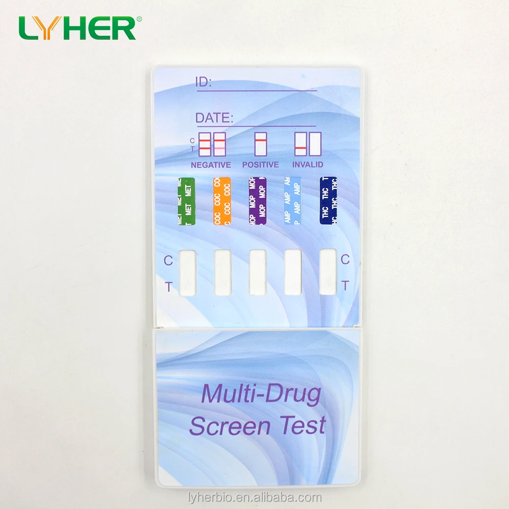 
Multi panel rapid drugtest urine drugs test kit 
